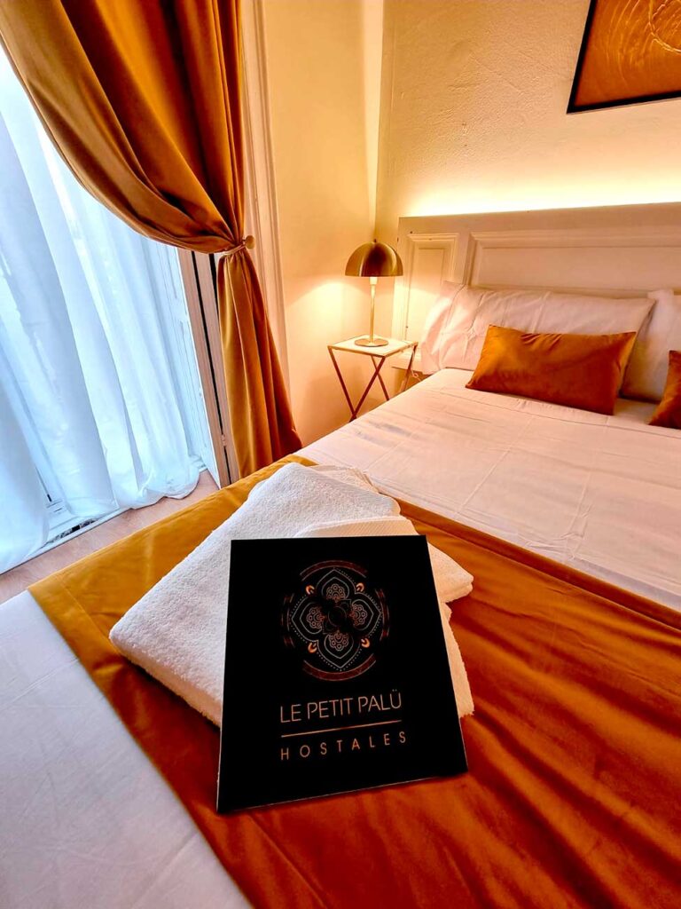 Detalle de habitación Le Petit Palu Flora