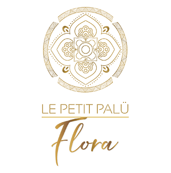 Logo LE PETIT PALU Flora Blanco