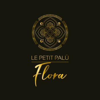 Logo LE PETIT PALU Flora Negro